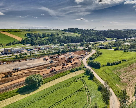 The logistics project in Lavičky is 100% pre-leased and has entered the construction phase