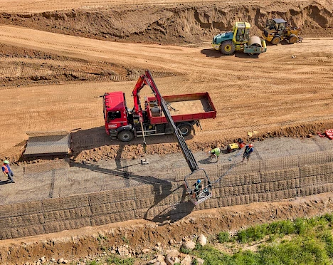 The logistics project in Lavičky is 100% pre-leased and has entered the construction phase